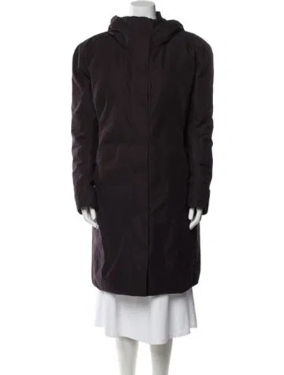Pre-owned Arc'teryx Down Coat In Purple