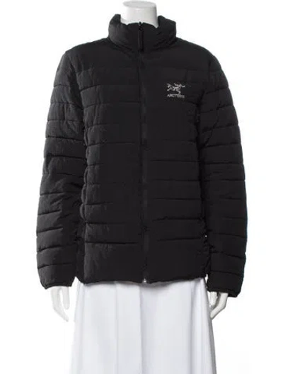 Pre-owned Arc'teryx Down Jacket In Black