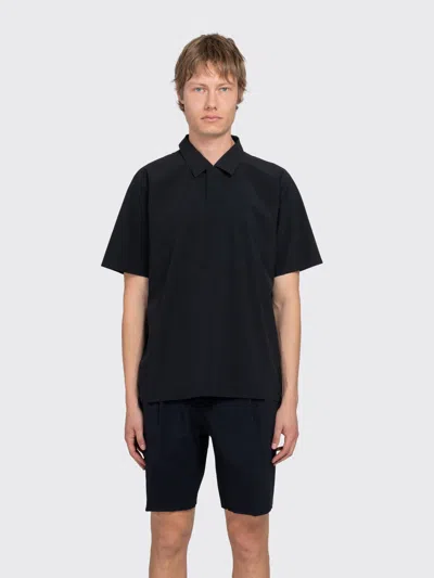 Arc'teryx Dromos Tech Polo In Black
