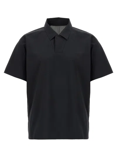 Arc'teryx Dromos Tech Polo Shirt In Black