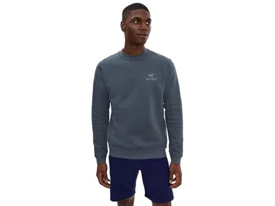 Arc'teryx Emblem Fleece Crew In Gray