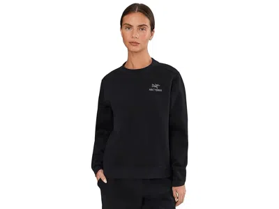 Arc'teryx Emblem Fleece Crew In Black