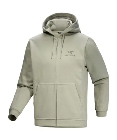 Arc'teryx Emblem Fleece Full Zip Hoody Men's In Green