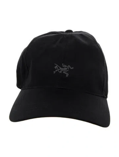 Pre-owned Arc'teryx Embroidered Baseball Hat W/tags In Black