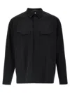 Arc'teryx Black Poplin Field Shirt In Black