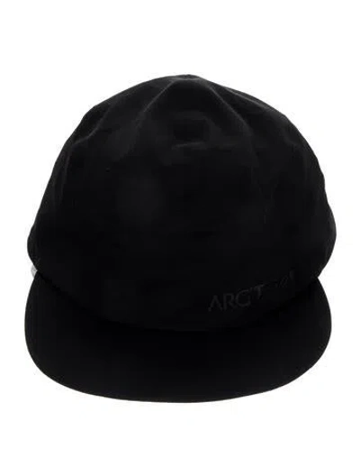 Pre-owned Arc'teryx Five Panel Cap In Black