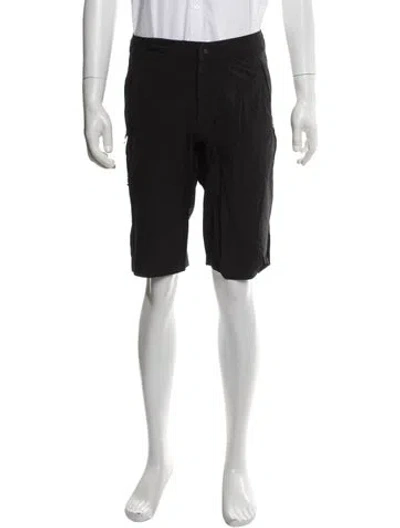 Pre-owned Arc'teryx Flat Front Shorts In Black