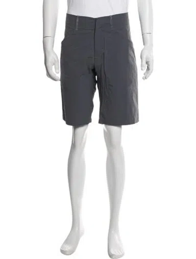 Pre-owned Arc'teryx Flat Front Shorts In Gray