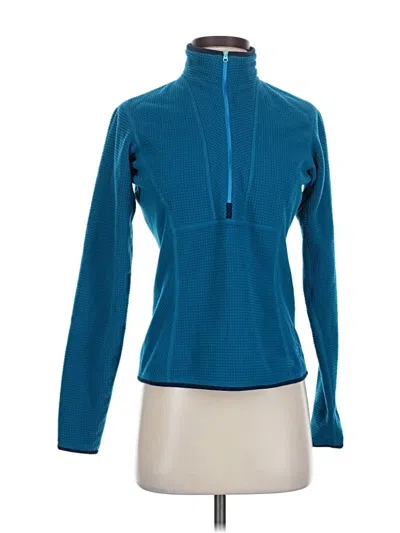 Pre-owned Arc'teryx Fleece Jacket In Blue