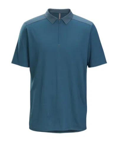 Arc'teryx Frame Polo Shirt Ss Men's In Night Scene | ModeSens