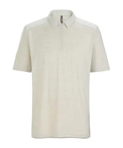 Arc'teryx Frame Polo Shirt In White
