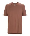Arc'teryx Men S Frame T-shirt Ganache In Brown