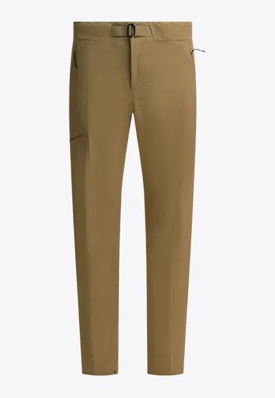 Arc'teryx Gamma Ar Canvas Pants In Brown