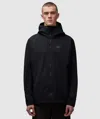 Arc'teryx Logo-embroidered Zip-up Jacket In Black