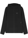 Arc'teryx Gamma Lightweight Hooded Jacket In Black