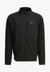 Arc'teryx Gamma Lt Softshell Technical Jacket In Black