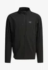 Arc'teryx Gamma Lt Softshell Technical Jacket In Black