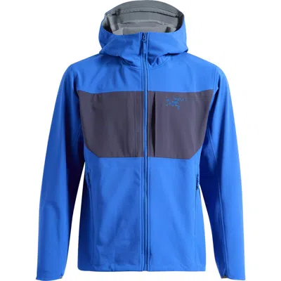 Arc'teryx Gamma Mx Hooded Jacket In Blue