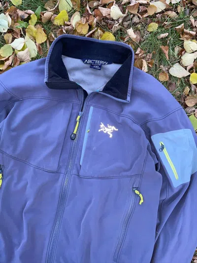 Pre-owned Arc'teryx Gamma Mx Jacket Vintage Grey Medium Goretex Y2k In Gray