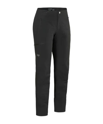 Arc'teryx Gamma Sl Logo-embroidered Straight-leg Trousers In Black