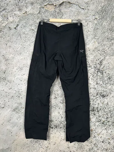 Pre-owned Arc'teryx Gorpcore Outdoor Pants Multipocket Streetwear Drill In Black