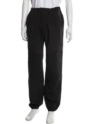 Pre-owned Arc'teryx Graphic Print Joggers In Black