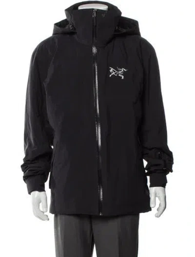 Pre-owned Arc'teryx Graphic Print Parka In Gray