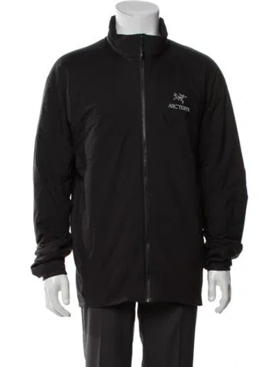 Pre-owned Arc'teryx Graphic Print Windbreaker In Gray