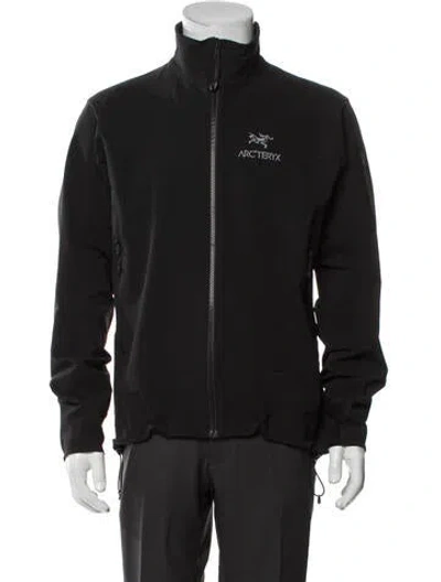 Pre-owned Arc'teryx Graphic Print Windbreaker In Gray