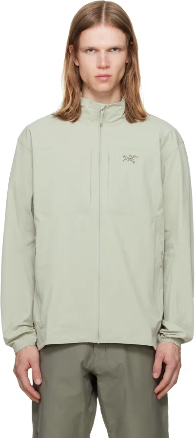 Arc'teryx Green Gamma Lightweight Jacket In Brown