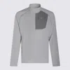 Arc'teryx Grey Nylon Casual Jacket In Gray