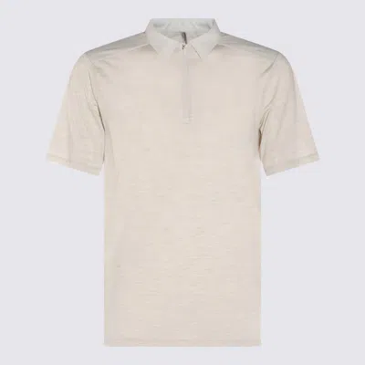 ARC'TERYX ARC'TERYX GREY WOOL FRAME SS POLO SHIRT