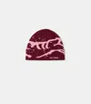 Arc'teryx Grotto Pattern Beanie Hat In Red