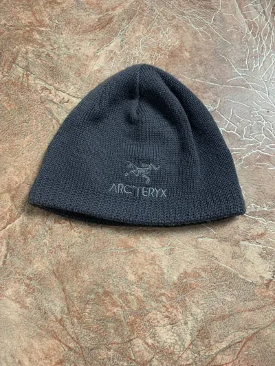 Pre-owned Arc'teryx Hat Bird Head Logo One Size In Gray