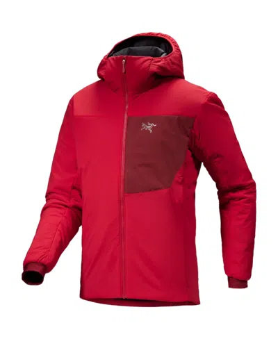 Arc'teryx Hooded Casual Jacket In Burgundy