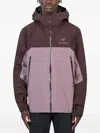 Arc'teryx Beta Ar Hooded Jacket In Brown