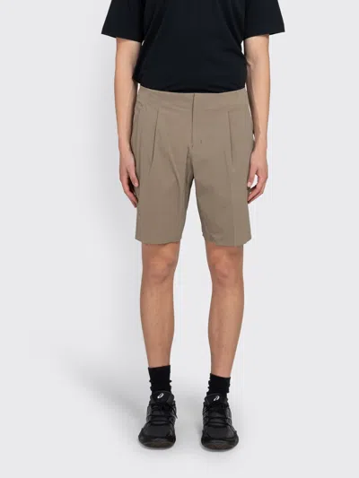 Arc'teryx Indisce Pleated Shorts In Brown