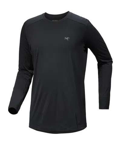 Arc'teryx Ionia Long-sleeved T-shirt In Black