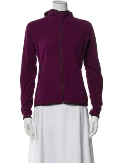 Pre-owned Arc'teryx Jacket In Purple
