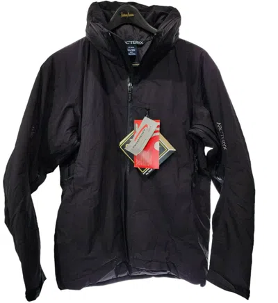 Pre-owned Arc'teryx Arcteryx Sentry Jacket Men's Black, '09 Deadstock Model 7440 Primaloft Pro Shell