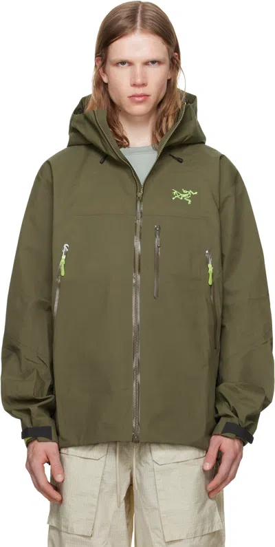 Arc'teryx Khaki Beta Sv Jacket
