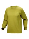 Arc'teryx Kragg Bird-graphic Long-sleeve Top In Green