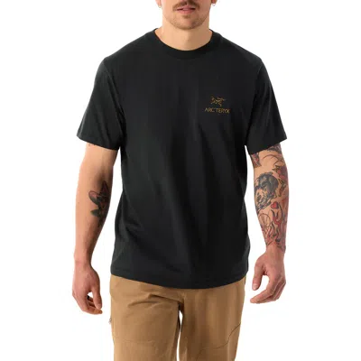 Arc'teryx Kragg Bird Worm Cotton Graphic T-shirt In Black