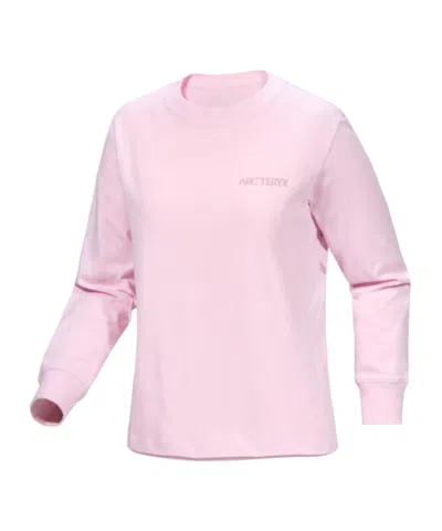 Arc'teryx Kragg Cotton Bird Crew Neck Shirt Ls Women's In Pattern