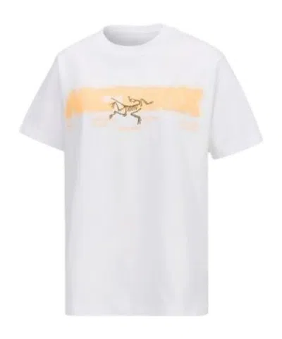 Arc'teryx Kragg Cotton Dream State Crew Neck Shirt Ss Women's In White