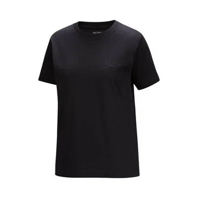 Pre-owned Arc'teryx Kragg Cotton Little Bird Crew Tee 'black' | Women's Size L