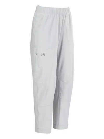 Arc'teryx Kragg Elastic-waistband Pocket Trousers In Grey