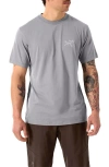 Arc'teryx Kragg Logo Cotton Graphic T-shirt In Gray
