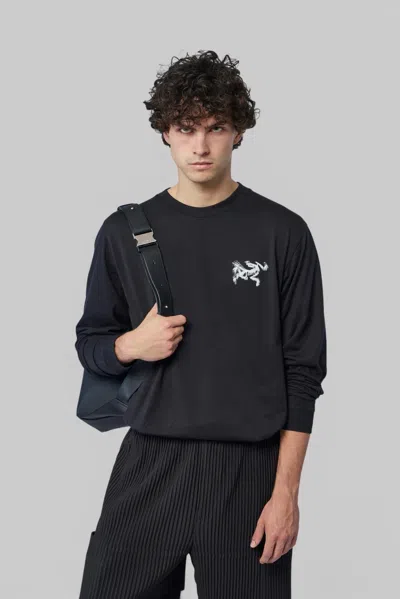 Arc'teryx Kragg Ls Tee In Black