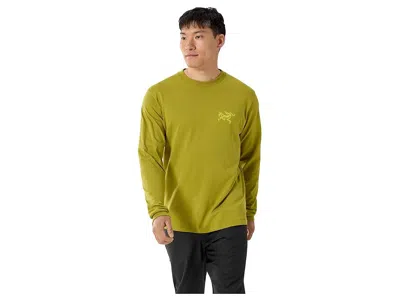 Arc'teryx Kragg Sl Cotton Bird Tile Long Sleeve In Green